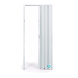 Porta Sanfonada Pvc 0,60x2,10 Multilit Branco - 3