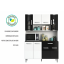 Ver imagem 4 de Armário de Cozinha 8 Portas 1 Gaveta Gabi 