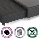 Ver mais imagens de Cama Box com Auxiliar e Colchão Queen Firme Espuma D28 158x198m Bf Colchões