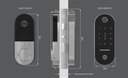 Ver imagem 4 de Combo Fechadura Digital Lia Bp P/ Porta Correr Cromada Yale