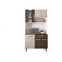 Ver imagem 4 de Armário de Cozinha 6 Portas 1 Gaveta Carol 