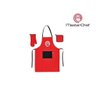 Conjunto Avental + Luva Termica + Porta Panela MasterChef - 1