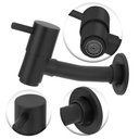Ver imagem 2 de Torneira Link Black/preto Tanque/jardim/lavatório Reta Metal