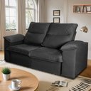 Ver imagem 1 de Sofá Retrátil Reclinável America 1,50m Suede