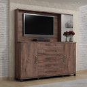Ver imagem 1 de Cômoda com Painel para TV e Espelho Zeus Valdemóveis
