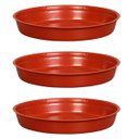 Ver imagem 1 de Kit 3 Prato para Vaso Redondo Suporte para Planta 22x3,4cm
