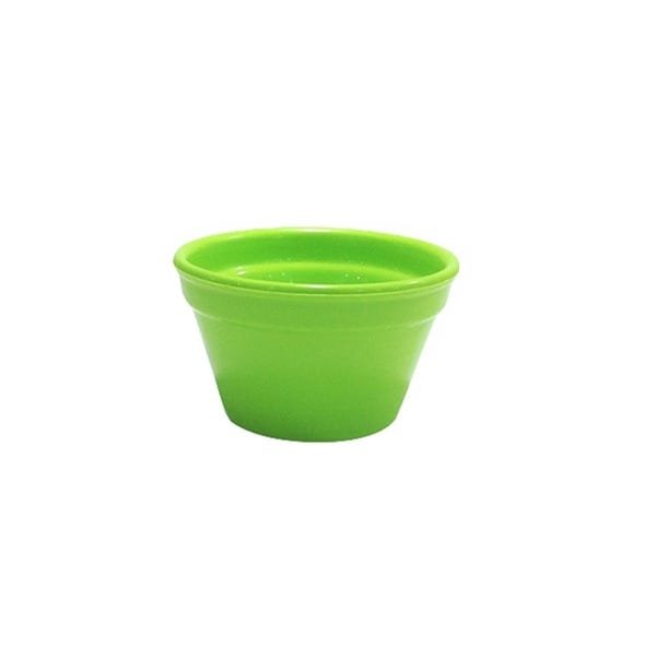 Conjunto de Ramequim Cheff Vemplast 90ml Linha Tropical em Polipropileno com 12 peças - Verde - 2