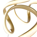 Ver imagem 6 de Luminária de Teto Lustre Pendente Led 48w Ondulado Sala Quarto Cozinha Luz 3em1 Bivolt