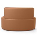Ver imagem 7 de Sofá 2 Lugares Orgânico para Sala de Estar Living Larissa L02 Couríssimo Mocca - Lyam Decor