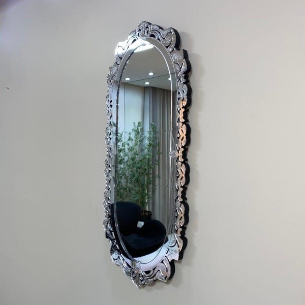 Espelho Decorativo Moldura Corpo Inteiro Bolonha 53x130 - 7