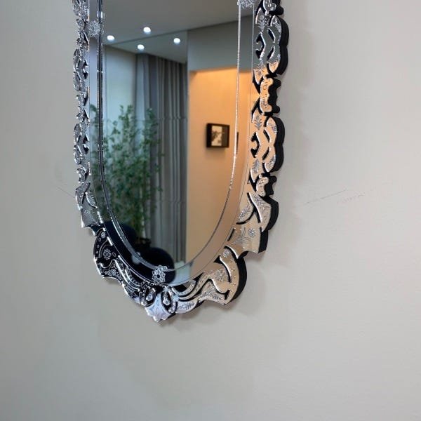 Espelho Decorativo Moldura Corpo Inteiro Bolonha 53x130 - 5