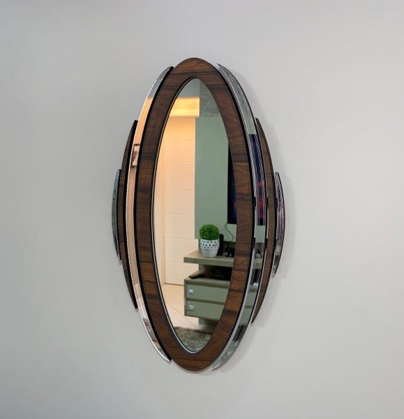 Espelho Decorativo Moldura Corpo Inteiro Vicenza 78x131 - 5