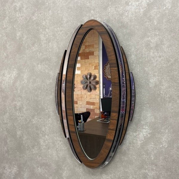 Espelho Decorativo Moldura Corpo Inteiro Vicenza 78x131 - 4