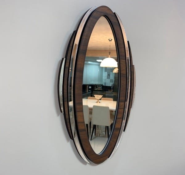 Espelho Decorativo Moldura Corpo Inteiro Vicenza 78x131 - 9