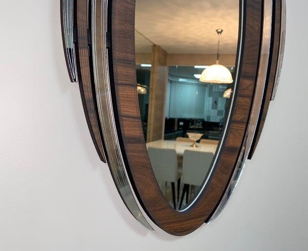 Espelho Decorativo Moldura Corpo Inteiro Vicenza 78x131 - 10