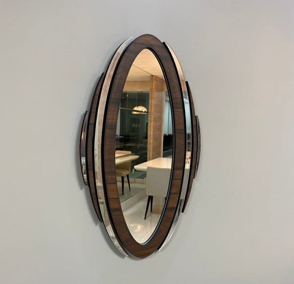 Espelho Decorativo Moldura Corpo Inteiro Vicenza 78x131 - 8