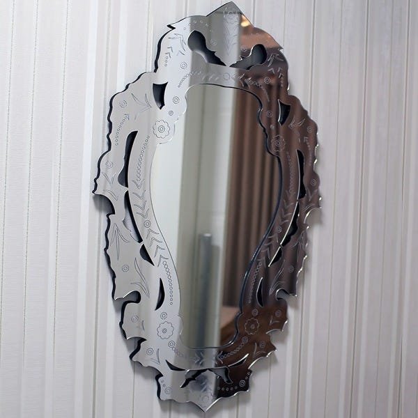 Quadro Espelho Decorativo Veneziano Amb. Sala Quarto 38.93 - 5