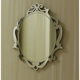 Quadro Espelho Veneziano Decorativo Sala Quarto 45x68-38.67 - 6