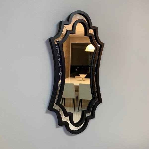 Espelho Decorativo Moldura Corpo Inteiro Ravena 69x135 - 8