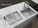 Ver imagem 6 de Escorredor de Louça para Bancada em Aço Inox Escovado 37x20cm