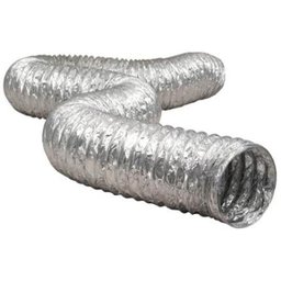 Duto Flexivel Aluminizado LEVE (Rolo c/10m) - 10 Pol. - 250mm - 4