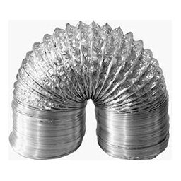 Duto Flexivel Aluminizado LEVE (Rolo c/10m) - 10 Pol. - 250mm - 1