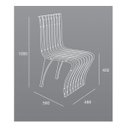 Ver imagem 2 de Cadeira em Acrílico 20,00Mm Moldado - 15.07