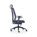 Ver imagem 3 de Cadeira de Escritório Presidente Ergonômica Addit com Apoio Cabeça - Frisokar