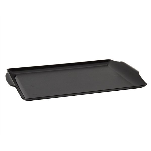 Bandeja Square Vemplast G 45,5x50,5 Linha Profissional Cook em Policarbonato - Preto