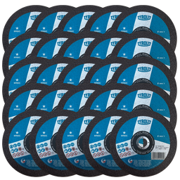 Kit Disco de Corte Basic para Inox 7" X 1,6 Mm - Tyrolit - 25 Peças - 1