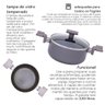Caçarola Sartin Graf 22cm/3,6l Alumínio Cerâmica Mimo Style - 2