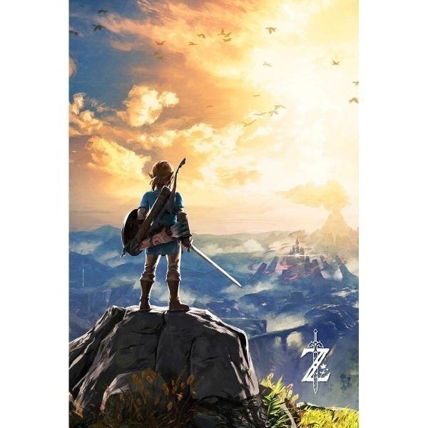 Placa Decorativa - 20x30cm- The Legend Of Zelda - (v518)