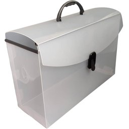 Kit 5 Maletas de Documentos 10 Pastas Suspensas Dello Organizadora Coloridas - 8