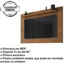 Ver imagem 3 de Painel Para Sala Tv 50 Polegadas 088163 Cedro DCASA