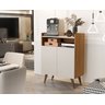 Balcão / Aparador Buffet Wind Retro 2 Portas:nature / Off White - 2