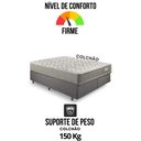 Ver imagem 7 de Base Box Baú King 193x203 Linho Cinza com Colchão Ecoline D40 Espuma