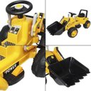 Ver imagem 6 de Mini Carro Trator Escavadeira Elétrico 6v Infantil Criança Bateria Amarelo Brinqway Bw-081am