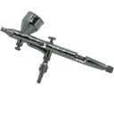 Ver imagem 4 de Caneta Aerógrafo Aerográfica Pistola Dupla Ação Profissional 0,2 mm Copo 9 ml Importway IWCA-1C
