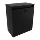 Ver imagem 5 de Balcão Escritório com Chave Multimóveis Vcr25046 Preto
