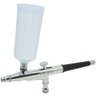 Kit 2 Canetas Aerógrafo Aerográfica Pistola Dupla Ação Profissional 0,3 mm 2 Copos Importway - 4