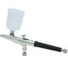 Kit 2 Canetas Aerógrafo Aerográfica Pistola Dupla Ação Profissional 0,3 mm 2 Copos Importway - 2