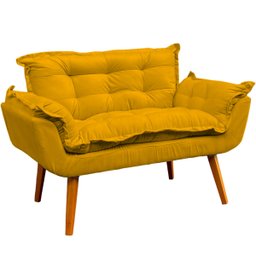 Kit Namoradeira Decorativa + 2 Poltronas Reforçadas Para Amamentação Suede - 2