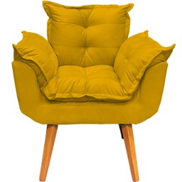 Kit Namoradeira Decorativa + 2 Poltronas Reforçadas Para Amamentação Suede - 4
