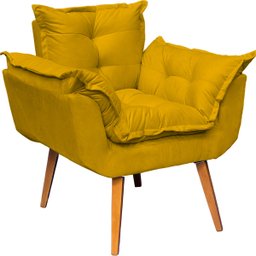 Kit Namoradeira Decorativa + 2 Poltronas Reforçadas Para Amamentação Suede - 5