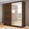 Guarda-Roupa Casal com Espelho 2 Portas de Correr Las Vegas Robel - 1