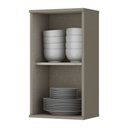 Ver imagem 3 de Armário Aéreo Henn Évelin 35cm 1 Porta MDF com Prateleira e Puxador em Alumínio
