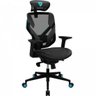 Cadeira Ergonomica Yama5 Preto/Cyan THUNDERX3 - 3