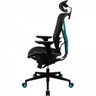 Cadeira Ergonomica Yama5 Preto/Cyan THUNDERX3 - 5