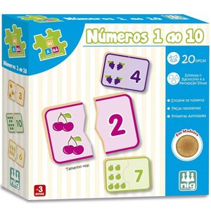 Jogo Numeros 1 Ao 10 - Nig