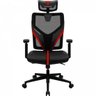 Cadeira Ergonomic Yama1 Preta/vermelha Thunderx3 - 2
